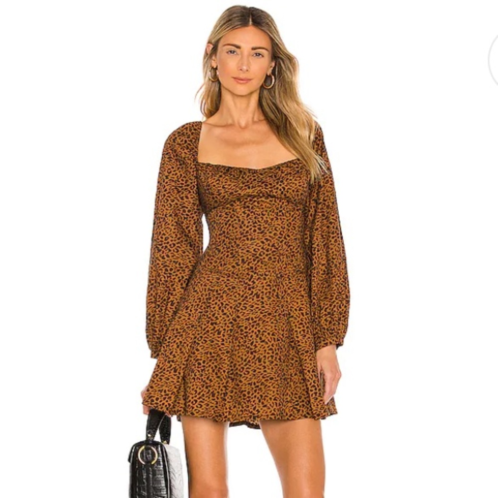 NWT Bardot Leopard Print Dress in Leopard